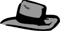 Der schwarze Hut des Kritikers