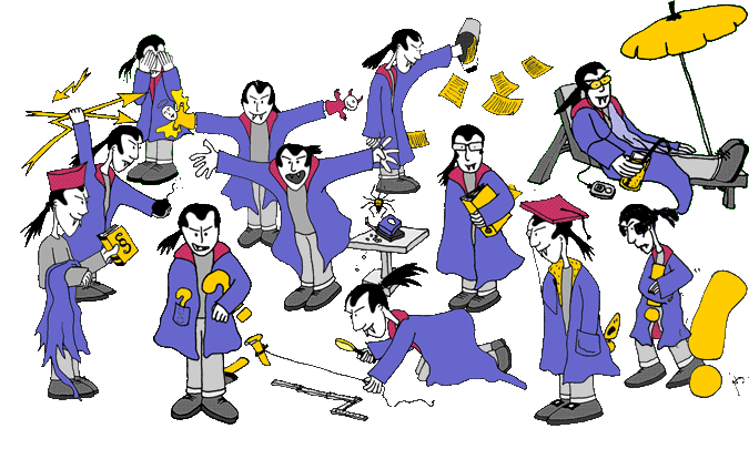 Gruppenfoto der Vampire